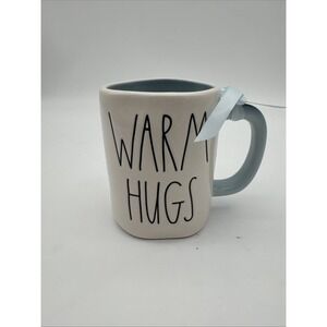 New Rae Dunn Mug WARM HUGS Disney Frozen Olaf Double Sided Mug